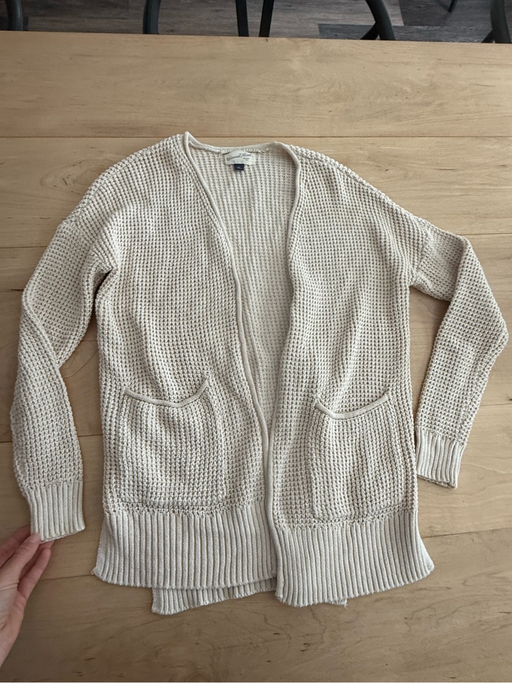 Knit cardigan